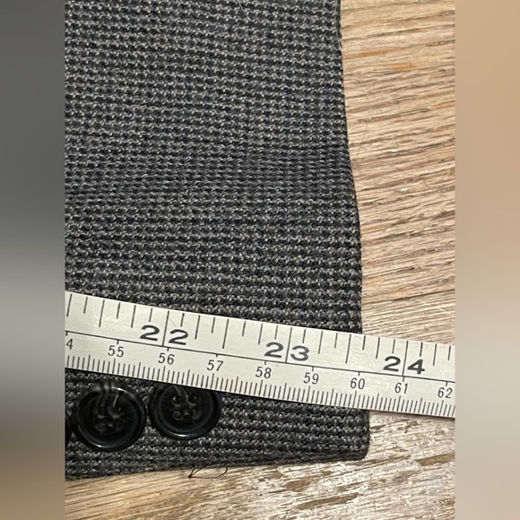 LAUREN RALPH LAUREN Multi Brown Houndstooth BLAZER SUIT COAT JACKET 46R - Picture 11 of 16